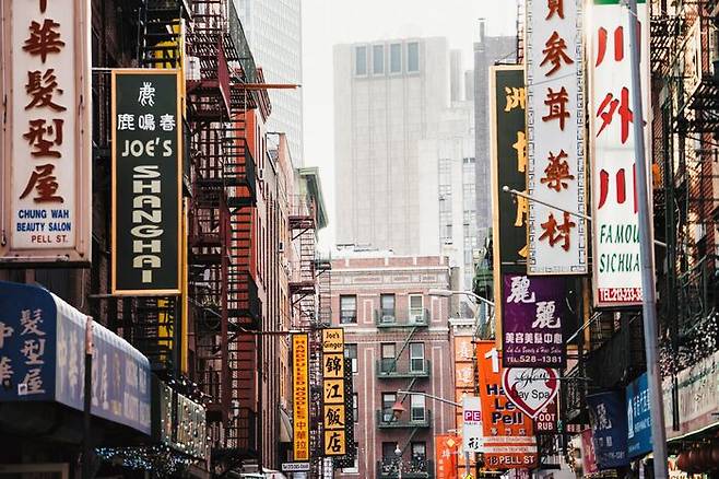뉴욕 차이나타운. 출처 : 게티이미지
