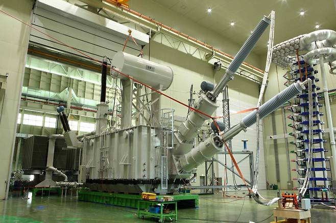 LS일렉트릭의 초고압직류송전(HVDC) CTR . [LS일렉트릭 제공]