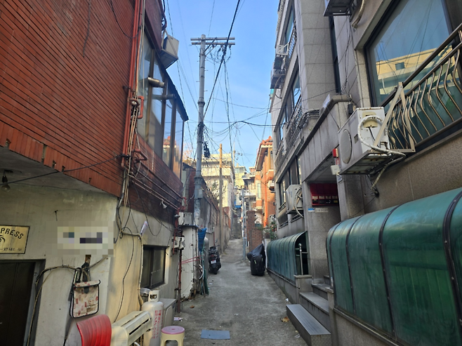 서울 최대 재개발사업장인 한남뉴타운 4구역. 홍승희 기자