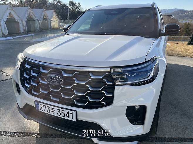 더 뉴 포드 익스플로러 플래티넘. 권재현 기자