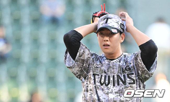 [OSEN=조은정 기자] LG 이상영. 2024.06.27 /cej@osen.co.kr