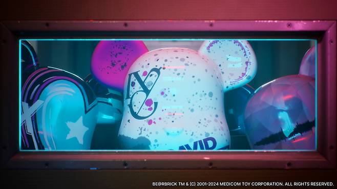 IVE, David Guetta, BE@RBRICK 썸네일 (제공: THE COLLAB X)