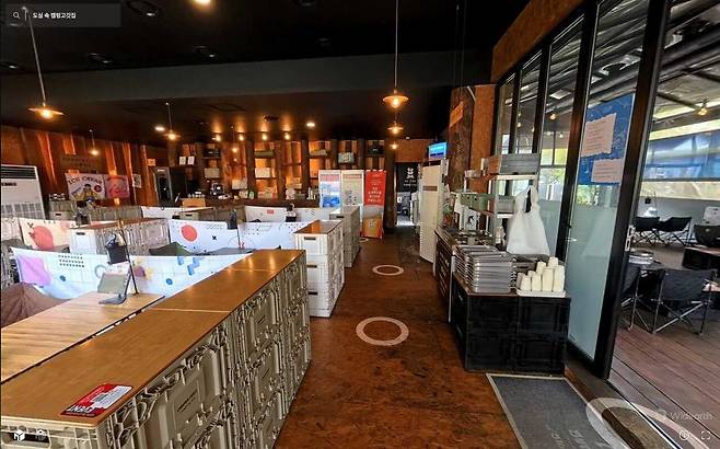 360도 촬영을 통해 구축한 맥스트의 와이더스 서비스 예시. /맥스트 제공