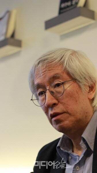 ▲ 지난 23일 서울 중구 뉴스타파 함께센터에서 만난 김용진 뉴스타파 대표. 사진=윤수현 기자