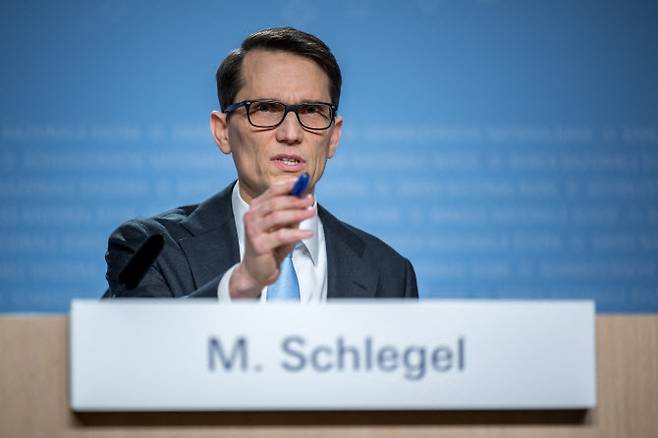 마틴 슐레겔 스위스 국립은행 총재(사진=AFP)