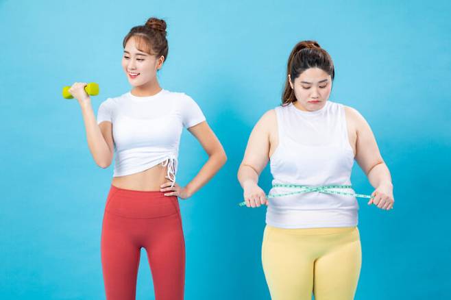 다이어트를 해도 뱃살은 쉽게 빠지지 않는데 거기에는 몇 가지 이유가 있다. [사진=클립아트코리아]