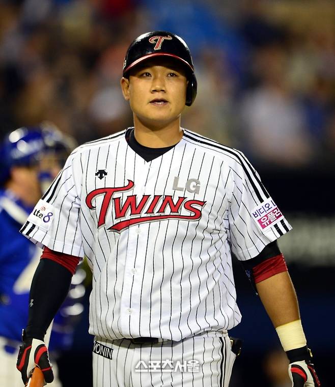 LG 선수 시절 최승준 코치 모습. 사진 | 스포츠서울DB