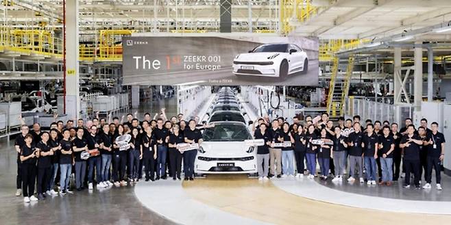 지커 유럽 전기차 공장