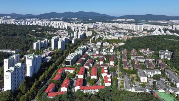 야탑동 일원 전경. 성남시 제공