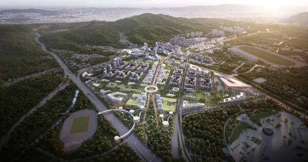 과천과천지구 조감도. 과천시 제공