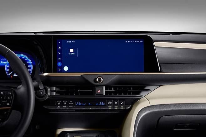 토요타 크라운 센터디스플레이 [토요타 제공]