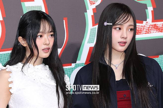 ▲ 뉴진스 하니 민지 ⓒ곽혜미 기자