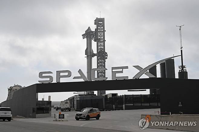 텍사스주 남단 보카치카 지역의 스페이스X 우주기지 '스타베이스' [UPI 연합뉴스 자료사진. 재판매 및 DB 금지]