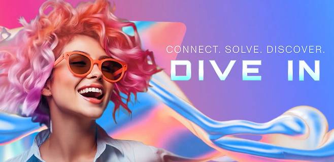 CES 2025의 슬로건 '다이브 인(DIVE IN)'. 발전한 인공지능(AI) 기술로 전 세계가 연결되고, 문제를 해결하고, 새로운 가능성을 찾겠다는 의미./CTA