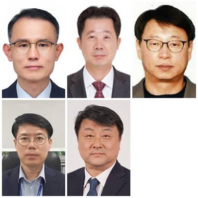 왼쪽 첫번째부터 시계방향으로 송무경 공주 부시장, 장진원 보령 부시장, 허창덕 금산 부군수, 김택중 예산 부군수, 유재영 서천 부군수. 충남도 제공.