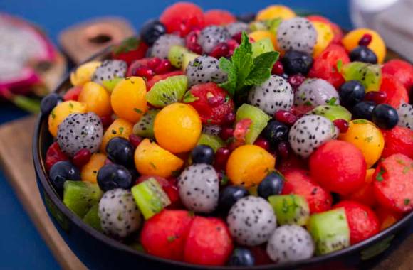 사진은 용과 샐러드. [사진=mindovermunch]