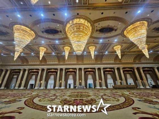 'AAA 2024' 레드카펫이 펼쳐질 예정인 로얄 주빌리 볼룸(Royal Jubilee Ballroom) /사진=스타뉴스