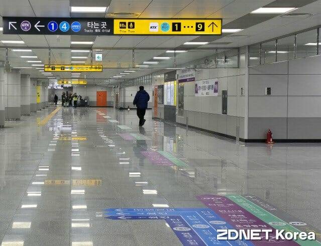 GTX-A 서울역 대합실.