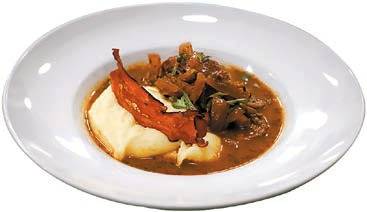 양파 소스에 졸인 양 콩팥