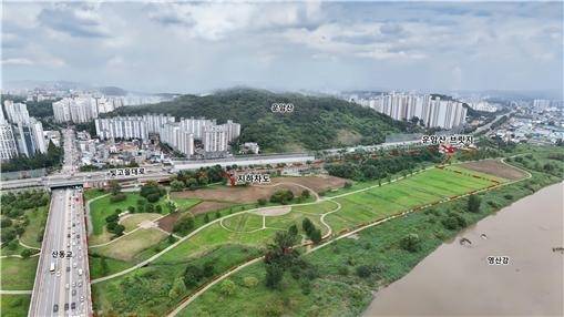 영산강 ‘익사이팅’ 존 조성 예상도. 광주광역시 제공