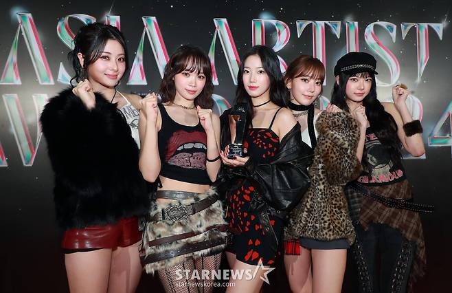 르세라핌 'AAA 화이팅'[★포토]