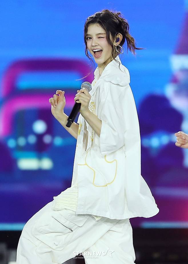 뉴진스 다니엘 '러블리 윙크!'[★포토]