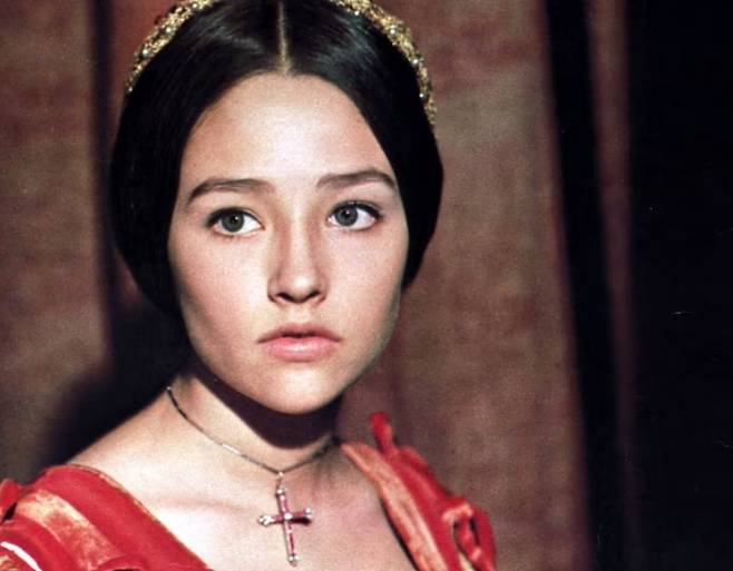 영화 ‘로미오와 줄리엣’ 스틸컷. 줄리엣으로 열연한 올리비아 핫세 [영화 로미오와 줄리엣]