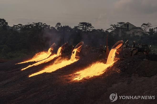 인도네시아 니켈 제련소 [EPA 연합뉴스 자료사진]