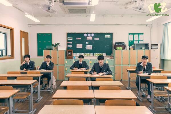 ▲ 30일 연말 프로젝트 싱글 '잇츠 올 라잇 파트5'를 발표하는 DKZ. 제공|동요엔터테인먼트