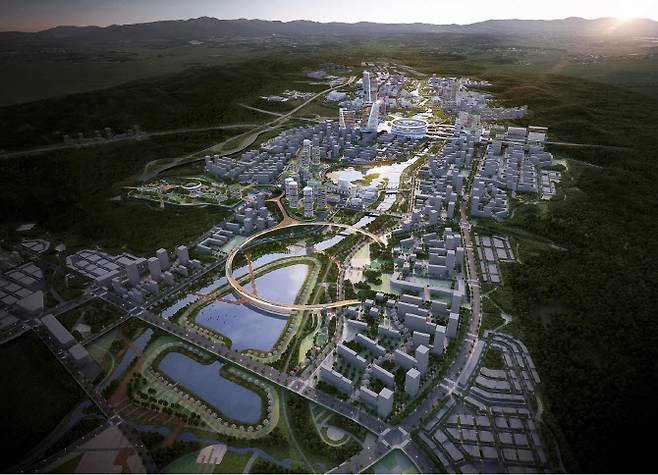 광명시흥 공공주택지구 조감도. (자료 = 시흥시 제공)