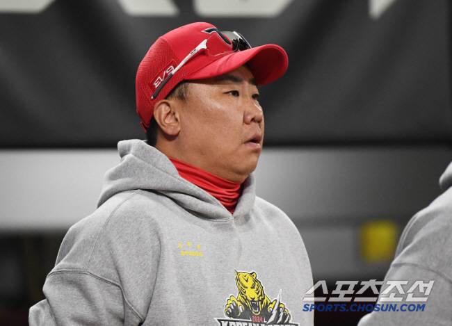 28일 광주 기아 챔피언스필드에서 열린 삼성과 KIA의 한국시리즈 5차전. KIA 이범호 감독. 광주=정재근 기자 cjg@sportschosun.com/2024.10.28/