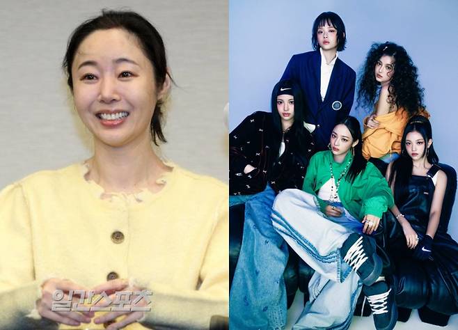민희진 어도어 대표, 뉴진스. (사진=IS포토, 어도어 제공)