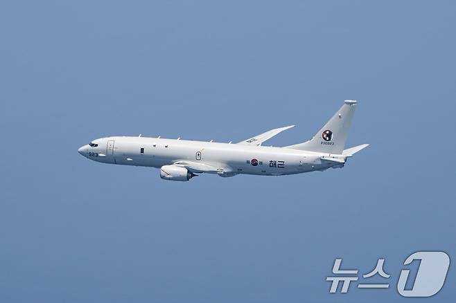 해군 해상초계기-Ⅱ P-8A '포세이돈'. (해군 제공) 2024.6.19/뉴스1