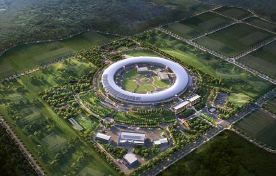 다목적 방사광 가속기 조감도. 과기정통부 제공