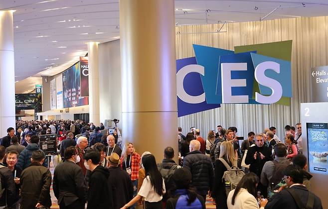 올 1월 CES 2024가 열린 미국 라스베이거스 컨벤션센터. [CTA 홈페이지]