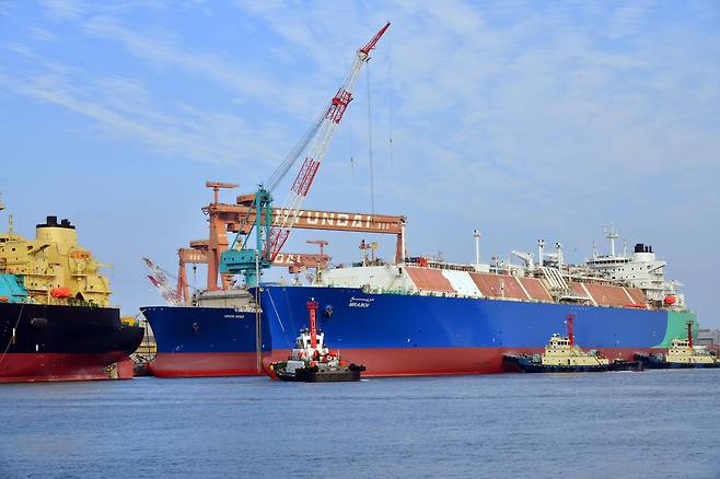 HD현대중공업 울산조선소. /HD현대중공업 제공