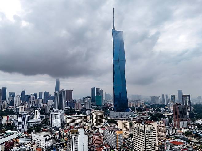 메르데카118 빌딩 [사진/백승렬 기자]