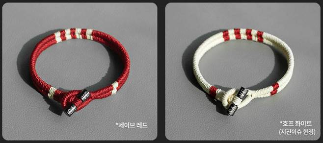 세이브더칠드런에 후원하면 받을 수 있는 ‘세이브원’ 긴급구호팔찌. (사진=세이브더칠드런)