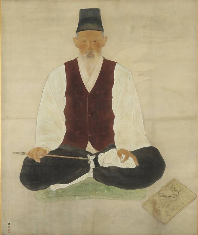 천경자, ‘조부상’, 1943, 서울시립미술관 소장