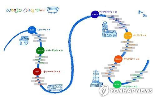 원주시티투어 스토리북 [연합뉴스 자료사진]