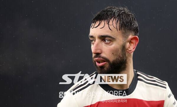 맨체스터 유나이티드 주장 브루누 페르난드스. 사진┃게티이미지코리아