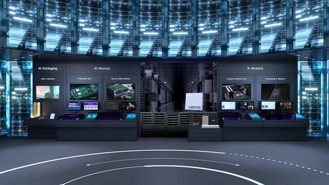 SK하이닉스는 'CES 2025'에서 혁신적인 AI 메모리 기술력을 선보인다. SK하이닉스 전시 조감도. /SK하이닉스