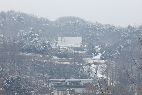 지난 5일 오후 서울 한남동 대통령 관저 모습. 김종호 기자