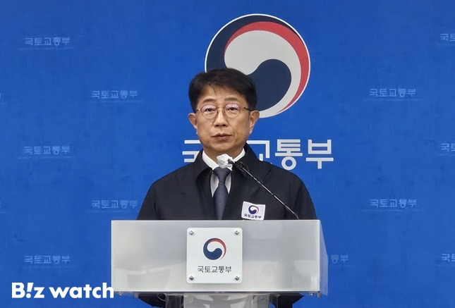 박상우 국토교통부 장관이 7일 정부세종청사 국토부 기자실에서 제주항공 여객기 사고 관련 브리핑을 열고 발언하고 있다./사진=채신화 기자