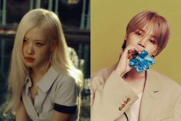 로제(왼쪽), 지민 / 사진=더블랙레이블, 빅히트 뮤직