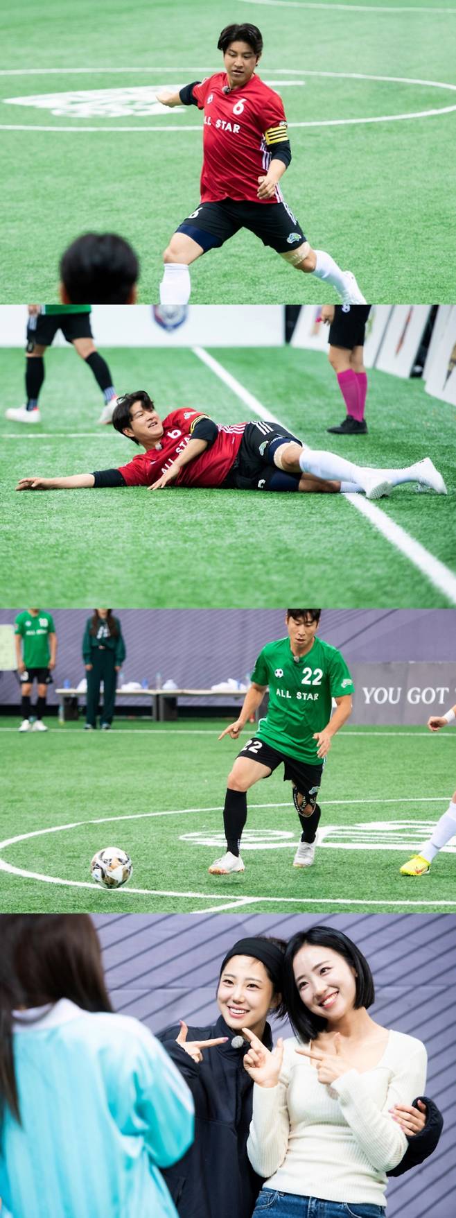 ‘골때리는 그녀들’(골때녀) 제3회 감독 매치에서는 이근호와 박주호가 각각 그린팀과 레드팀의 주장으로 나서며 박진감 넘치는 경기를 예고했다. 절친한 두 사람은 경기 전부터 팽팽한 신경전을 벌이며 자존심을 건 맞대결을 펼쳤다. 감독들은 유니폼을 입고 필드에 나서 진지하게 경기에 임하며, 하석주의 체력 훈련과 최성용의 부상 투혼 등 준비 과정에서도 남다른 열정을 보여줬다. 이번 경기는 다채로운 골과 화려한 축구 기술, 그리고 각 팀 감독들의 전략적인 플레이로 역대급 경기가 될 것으로 기대를 모았다. 관중석에서는 팬들의 열띤 응원이 경기장의 열기를 더했으며, KFA 5급 심판 자격증을 보유한 특별 심판의 유쾌한 장면도 예고돼 큰 재미를 더했다.