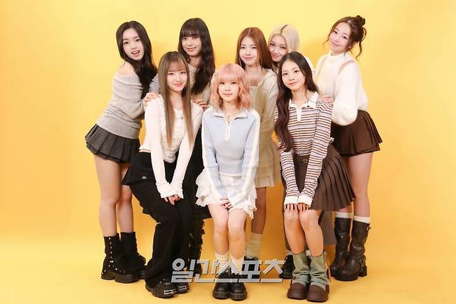 그룹 유니스. (사진=서병수 기자 qudtn@edaily.co.kr)