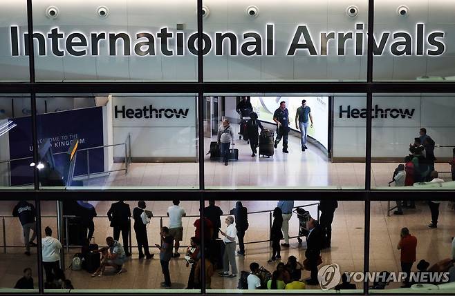 영국 히스로 공항 [EPA 연합뉴스 자료사진 재판매 및 DB 금지]