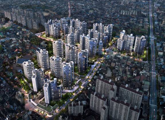 더샵 라비온드 조감도.(사진=포스코이앤씨)