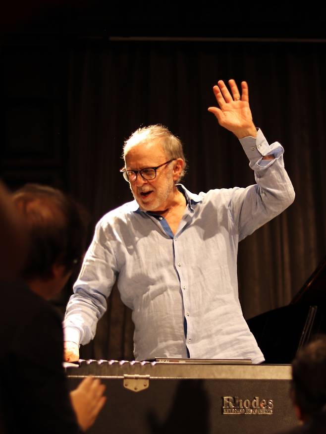 재즈 피아니스트 밥 제임스. /사진제공=유앤아이커뮤니케이션즈